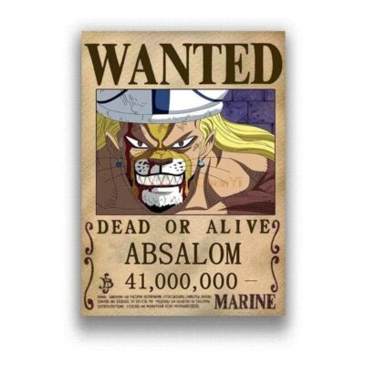 Avis De Recherche Absalom Wanted
