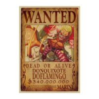 Avis De Recherche Donquixote Doflamingo Wanted