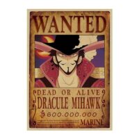 Avis De Recherche Dracule Mihawk Wanted