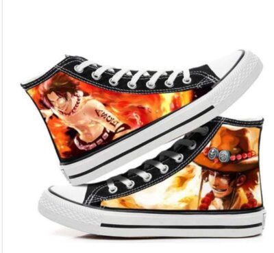 Chaussure One Piece Ace Aux Poings Ardent
