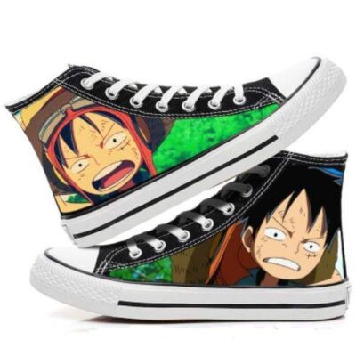 Chaussure One Piece L’enfance De Luffy