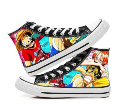 Chaussure One Piece Luffy Nami Et Usopp