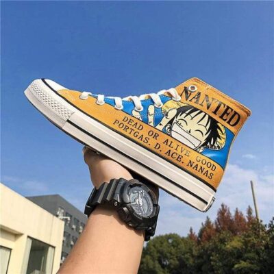 Chaussure One Piece Wanted Luffy