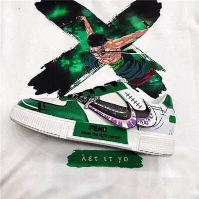 Chaussure One Piece Zoro Dragon Slash