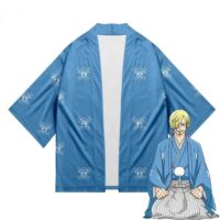 Cosplay One Piece Kimono Wano Kuni Sanji