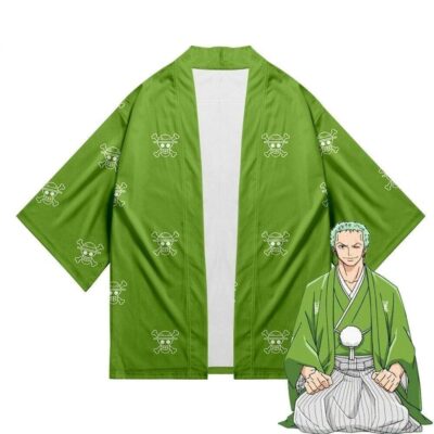 Cosplay One Piece Kimono Wano Kuni Zoro