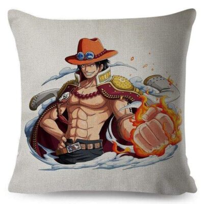 Coussin One Piece Ace Commandant De Barbe Blanche