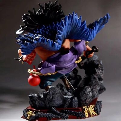 Figurine One Piece L’empereur Kaido avec son Kanabo – Image 3