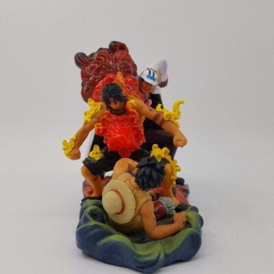 Figurine One Piece Mort de Portgas D. Ace en Protégeant Luffy de l’Amiral Akainu à Marine Ford – Image 2