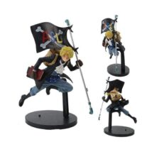Figurine One Piece Sabo et son Drapeau