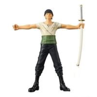 Figurine One Piece Zoro Reçoit L’Attaque De Mihawk