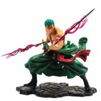 Figurine One Piece Zoro Roronoa Technique à 3 Sabres