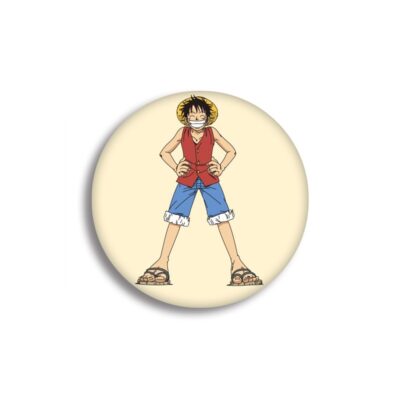 Pin’s One Piece Rond Luffy Pirate