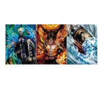 Lot 3 Poster One Piece Les Commandant De La Flotte De Barbe Blanche