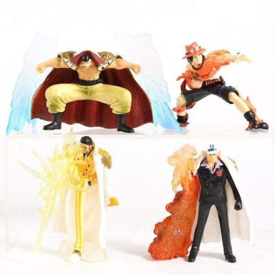 Lot De 4 Figurine One Piece Marineford – Image 3