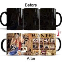 Mug Magique One Piece Luffy Wanted