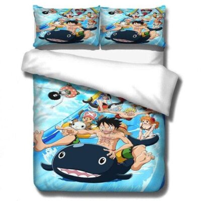 Parures De Lit One Piece Les Vacances Des Chapeaux De Paille
