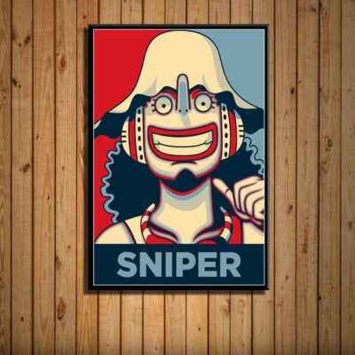 Poster One Piece Canonnier Usopp