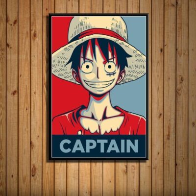 Poster One Piece Capitaine Monkey D Luffy