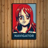 Poster One Piece Navigatrice Nami