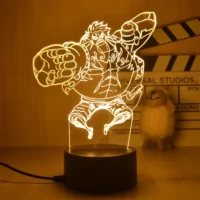 Lampe 3D One Piece Luffy Gear