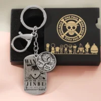 Porte Clé One Piece Jinbe Argent