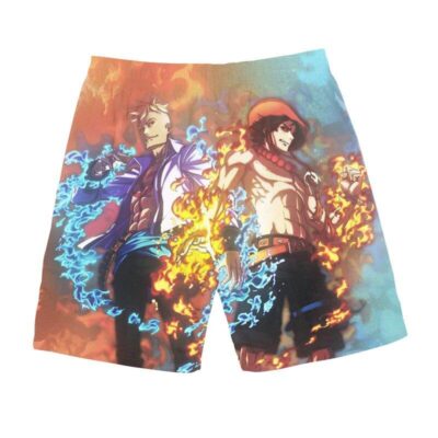 Short de Bain One Piece Ace et Marco – Image 2