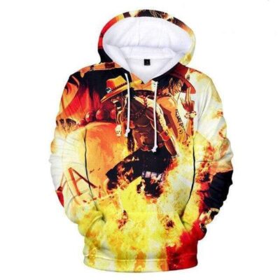 Sweat One Piece Ace et Sabo