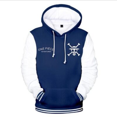 Sweat One Piece Bleu et Blanc