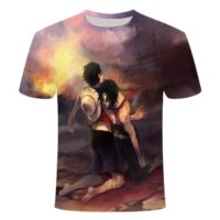 T shirt One Piece Marineford La Mort D’un Frère