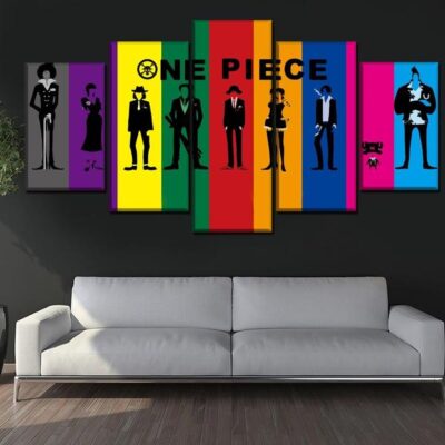 Tableau One Piece Couleur Mugiwara