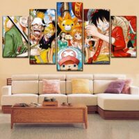 Tableau One Piece L’Équipage avec Sunny