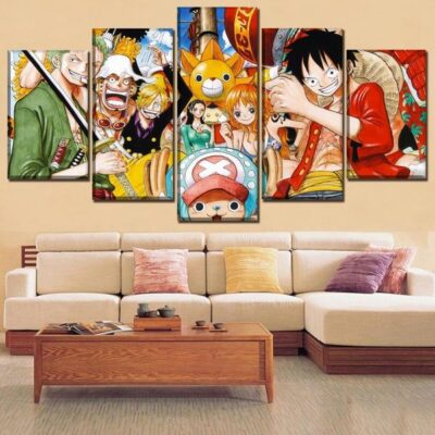 Tableau One Piece L’Équipage avec Sunny