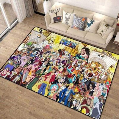 Tapis One Piece Tout Les Personnages