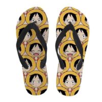 Tongs One Piece Cute Luffy