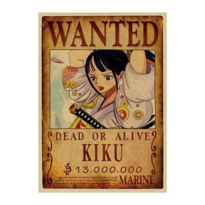 Avis De Recherche One Piece Kiku Wanted
