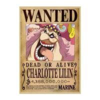 Avis de Recherche One Piece Charlotte Linlin Wanted