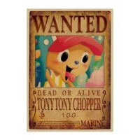 Avis de Recherche One Piece Tony Tony Chopper Wanted