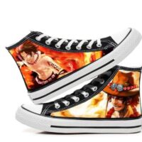 Chaussure One Piece Ace Aux Poings Ardent