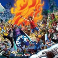Poster One Piece Fête A Skypiea