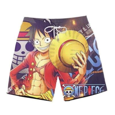 Short de Bain One Piece Monkey D. Luffy