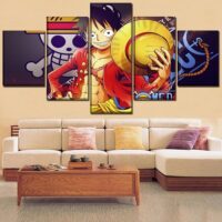 Tableau One Piece Luffy